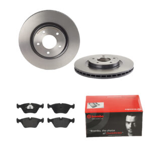 BREMBO Bremsesæt, skivebremser ijdtidf078 foraksel indvendig ventileret 325mm 28mm for JAGUAR