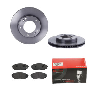 BREMBO Bremsesæt, skivebremser ijdtidf310 foraksel indvendig ventileret 302mm 28mm for KIA