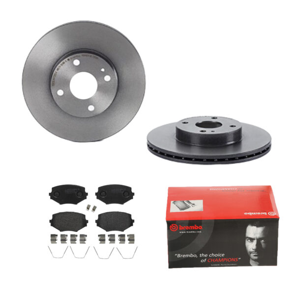 BREMBO Bremsesæt, skivebremser ijdtidfb18 foraksel indvendig ventileret 255mm 20mm for NISSAN MITSUBISHI MAZDA