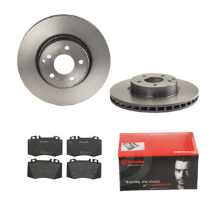 BREMBO Bremsesæt, skivebremser ijdtidfh14 foraksel indvendig ventileret 312mm 28mm for MERCEDES-BENZ