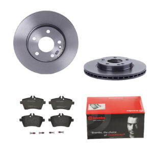 BREMBO Bremsesæt, skivebremser ijdtidfjd8 foraksel indvendig ventileret 276mm 22mm for MERCEDES-BENZ