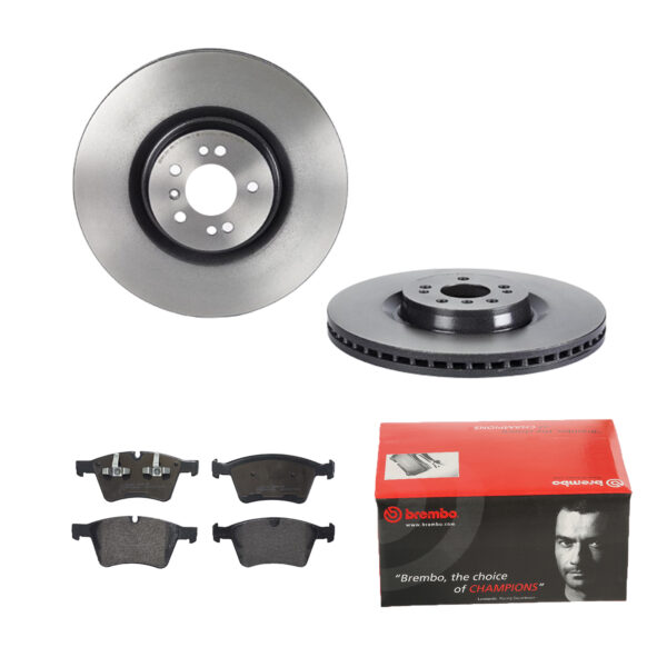 BREMBO Bremsesæt, skivebremser ijdtidfk12 foraksel indvendig ventileret 375mm 32mm for MERCEDES-BENZ