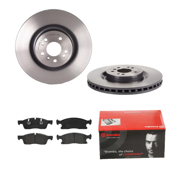 BREMBO Bremsesæt, skivebremser ijdtidfm14 foraksel indvendig ventileret 350mm 32mm for MERCEDES-BENZ