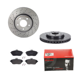 BREMBO Bremsesæt, skivebremser ijdtidfmj2 foraksel perforeret/ventileret 295mm 28mm for MERCEDES-BENZ INFINITI