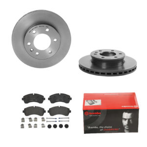 BREMBO Bremsesæt, skivebremser ijdtidfnp4 foraksel indvendig ventileret 300mm 28mm for MERCEDES-BENZ AUDI SKODA SEAT VW