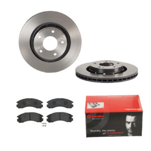 BREMBO Bremsesæt, skivebremser ijdtidft16 foraksel indvendig ventileret 294mm 24mm for PEUGEOT CITROËN MITSUBISHI