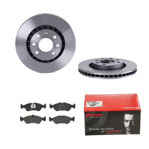 BREMBO Bremsesæt, skivebremser ijdtidfud4 foraksel indvendig ventileret 256mm 24mm for OPEL DAEWOO CHEVROLET VAUXHALL