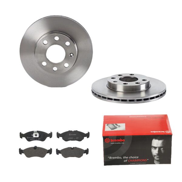 BREMBO Bremsesæt, skivebremser ijdtidfv18 foraksel indvendig ventileret 236mm 20mm for OPEL DAEWOO CHEVROLET BEDFORD VAUXHALL