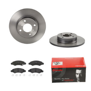 BREMBO Bremsesæt, skivebremser ijdtidfv74 foraksel fuld 247mm 12mm for OPEL GENERAL MOTORS SUZUKI