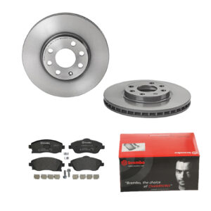 BREMBO Bremsesæt, skivebremser ijdtidfxd2 foraksel indvendig ventileret 260mm 24mm for OPEL VAUXHALL GENERAL MOTORS