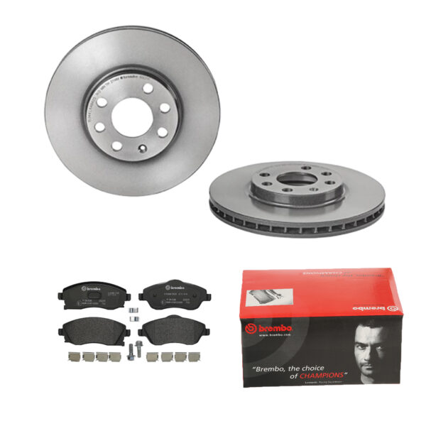 BREMBO Bremsesæt, skivebremser ijdtidfxd2 foraksel indvendig ventileret 260mm 24mm for OPEL VAUXHALL GENERAL MOTORS