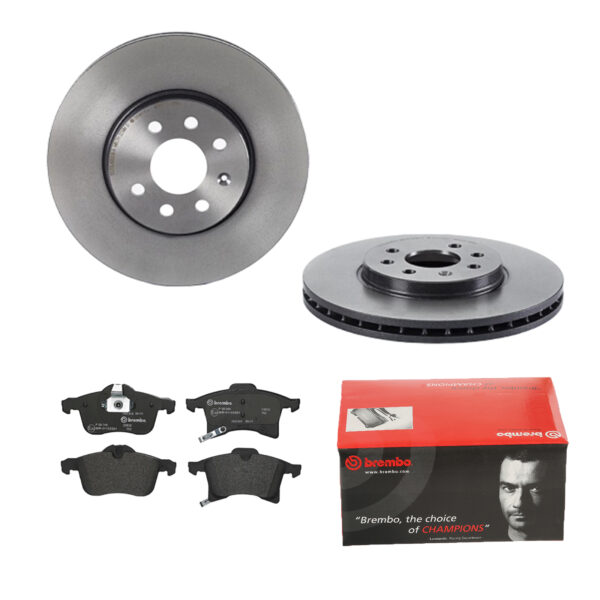 BREMBO Bremsesæt, skivebremser ijdtidfxv0 foraksel indvendig ventileret 280mm 25mm for OPEL VAUXHALL GENERAL MOTORS SATURN AC