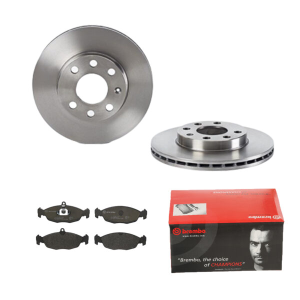 BREMBO Bremsesæt, skivebremser ijdtidfyj4 foraksel indvendig ventileret 236mm 20mm for OPEL DAEWOO BEDFORD VAUXHALL BUICK (SGM) CHEVROLET JAGUAR