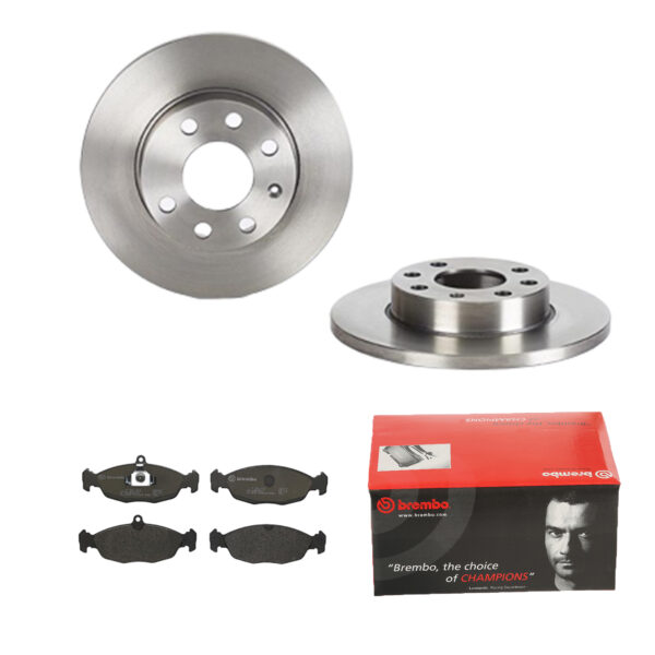 BREMBO Bremsesæt, skivebremser ijdtidfyp0 foraksel fuld 236mm 12mm for OPEL DAEWOO VAUXHALL BEDFORD BUICK (SGM) GENERAL MOTORS CHEVROLET JAGUAR