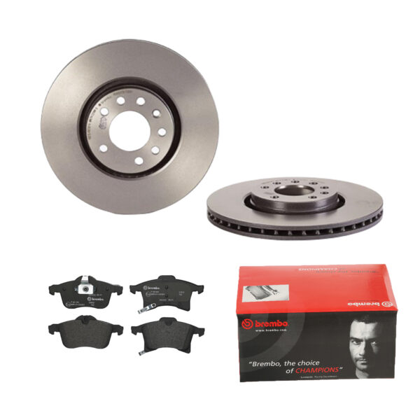 BREMBO Bremsesæt, skivebremser ijdtidfzj0 foraksel indvendig ventileret 308mm 25mm for OPEL VAUXHALL SAAB GENERAL MOTORS SATURN AC
