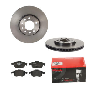 BREMBO Bremsesæt, skivebremser ijdtidg1p8 foraksel indvendig ventileret 285mm 25mm for OPEL SAAB FIAT VAUXHALL CHEVROLET GENERAL MOTORS CADILLAC