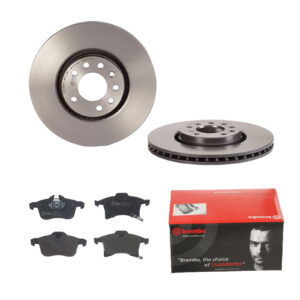 BREMBO Bremsesæt, skivebremser ijdtidg412 foraksel indvendig ventileret 308mm 25mm for OPEL SAAB VAUXHALL