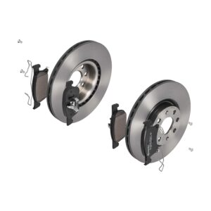 BREMBO Bremsesæt, skivebremser ijdtidg4p6 foraksel indvendig ventileret 284mm 22mm for VAUXHALL OPEL FIAT