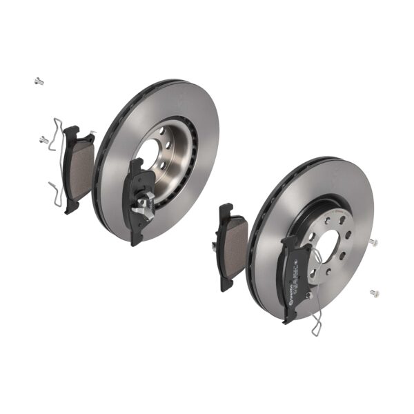 BREMBO Bremsesæt, skivebremser ijdtidg4p6 foraksel indvendig ventileret 284mm 22mm for VAUXHALL OPEL FIAT