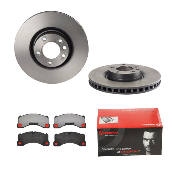 BREMBO Bremsesæt, skivebremser ijdtidgdp0 foraksel indvendig ventileret 368mm 36mm for PORSCHE SKODA SEAT VW