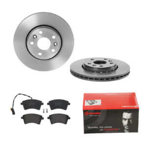 BREMBO Bremsesæt, skivebremser ijdtidgg14 foraksel indvendig ventileret 280mm 24mm for MERCEDES-BENZ RENAULT NISSAN