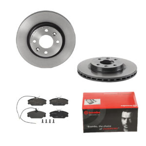 BREMBO Bremsesæt, skivebremser ijdtidgh76 foraksel indvendig ventileret 259mm 20mm for DAEWOO RENAULT NISSAN DACIA