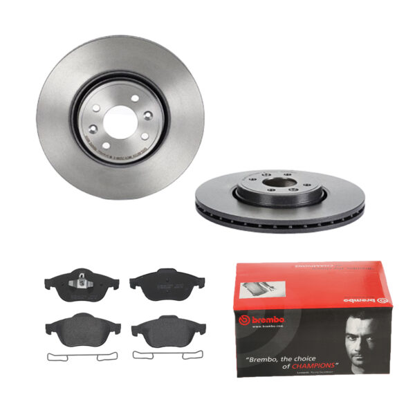 BREMBO Bremsesæt, skivebremser ijdtidgkv8 foraksel indvendig ventileret 300mm 24mm for RENAULT DONGFENG
