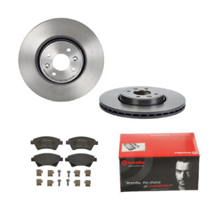 BREMBO Bremsesæt, skivebremser ijdtidgl14 foraksel indvendig ventileret 300mm 24mm for RENAULT DONGFENG