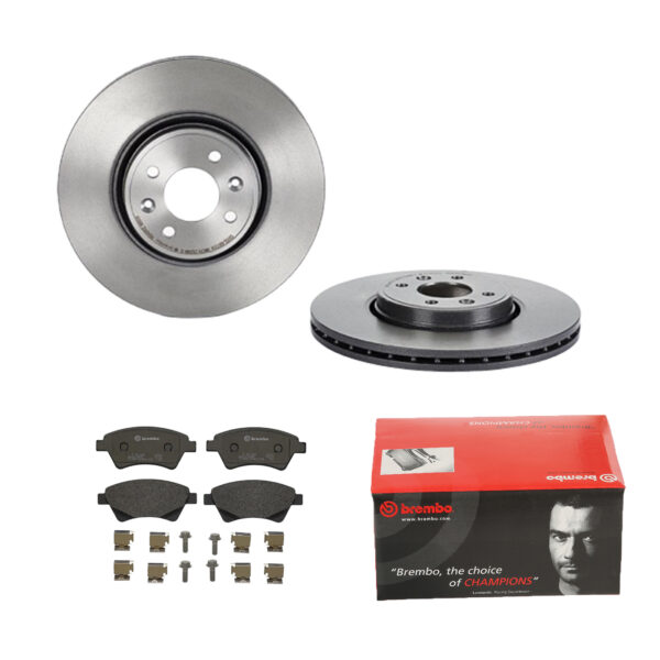 BREMBO Bremsesæt, skivebremser ijdtidgl14 foraksel indvendig ventileret 300mm 24mm for RENAULT DONGFENG
