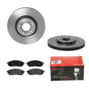 BREMBO Bremsesæt, skivebremser ijdtidglp8 foraksel indvendig ventileret 320mm 28mm for NISSAN RENAULT INFINITI MITSUBISHI