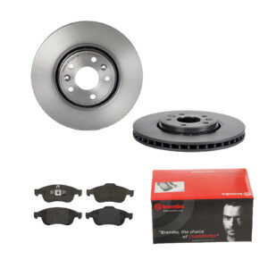 BREMBO Bremsesæt, skivebremser ijdtidgm10 foraksel indvendig ventileret 320mm 28mm for NISSAN RENAULT DACIA