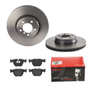 BREMBO Bremsesæt, skivebremser ijdtidgnj4 foraksel indvendig ventileret 344mm 30mm for LAND ROVER