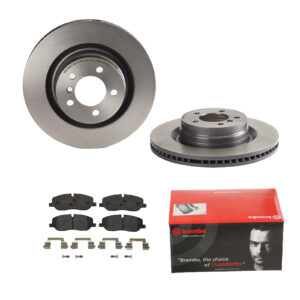BREMBO Bremsesæt, skivebremser ijdtidgnp0 foraksel indvendig ventileret 344mm 30mm for LAND ROVER