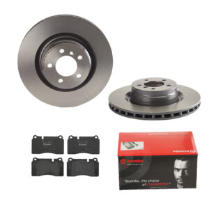 BREMBO Bremsesæt, skivebremser ijdtidgnv6 foraksel indvendig ventileret 360mm 30mm for LAND ROVER