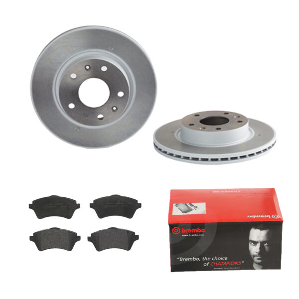 BREMBO Bremsesæt, skivebremser ijdtidgov2 foraksel indvendig ventileret 277mm 21mm for LAND ROVER