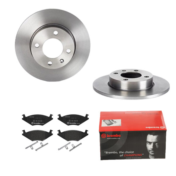 BREMBO Bremsesæt, skivebremser ijdtidgr76 foraksel fuld 239mm 10mm for SEAT VW AUDI SKODA