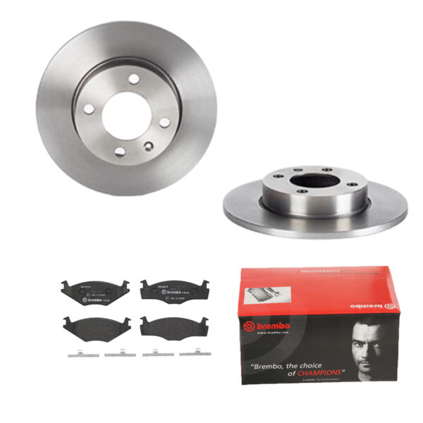 BREMBO Bremsesæt, skivebremser ijdtidgrd2 bagaksel fuld 239mm 10mm for AUDI VW SEAT