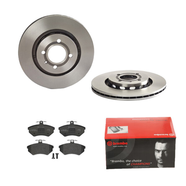 BREMBO Bremsesæt, skivebremser ijdtidgrp4 foraksel indvendig ventileret 280mm 22mm for VW SKODA CHERY VW (FAW)
