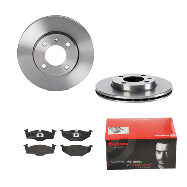 BREMBO Bremsesæt, skivebremser ijdtidgu18 foraksel indvendig ventileret 239mm 20mm for VW VW (SVW) AUDI SEAT