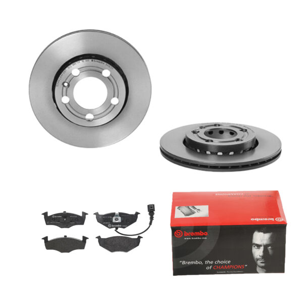 BREMBO Bremsesæt, skivebremser ijdtidgvj2 foraksel indvendig ventileret 239mm 18mm for SKODA SEAT VW