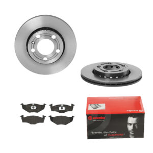 BREMBO Bremsesæt, skivebremser ijdtidgvp8 foraksel indvendig ventileret 239mm 18mm for AUDI VW SKODA
