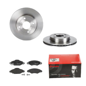 BREMBO Bremsesæt, skivebremser ijdtidh0p8 foraksel indvendig ventileret 235mm 18mm for TOYOTA