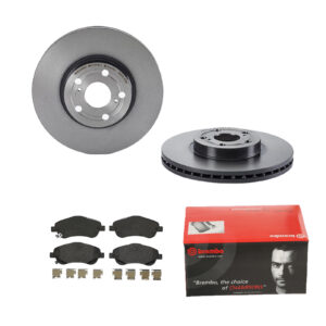 BREMBO Bremsesæt, skivebremser ijdtidh1d2 foraksel indvendig ventileret 277mm 26mm for TOYOTA