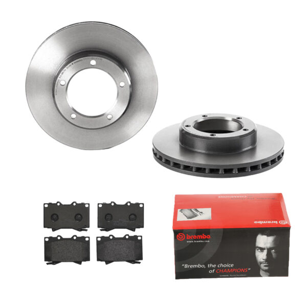 BREMBO Bremsesæt, skivebremser ijdtidh2p0 foraksel indvendig ventileret 313mm 32mm for TOYOTA LEXUS