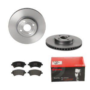 BREMBO Bremsesæt, skivebremser ijdtidh2v6 foraksel indvendig ventileret 275mm 25mm for TOYOTA