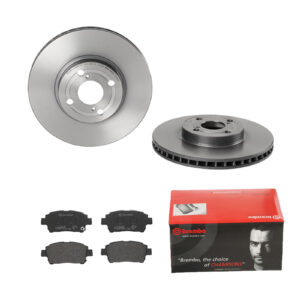BREMBO Bremsesæt, skivebremser ijdtidh312 foraksel indvendig ventileret 275mm 25mm for TOYOTA BYD DONGFENG