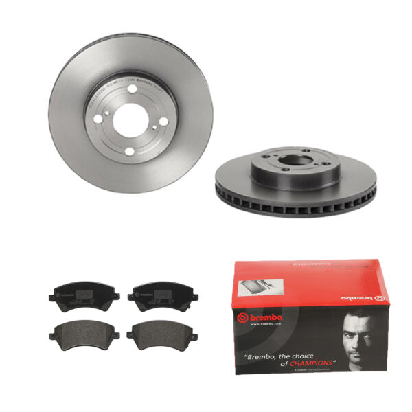 BREMBO Bremsesæt, skivebremser ijdtidh378 foraksel indvendig ventileret 255mm 25mm for TOYOTA
