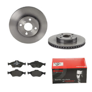 BREMBO Bremsesæt, skivebremser ijdtidhbd2 foraksel indvendig ventileret 255mm 22mm for TOYOTA DAIHATSU TOYOTA (FAW) TOYOTA (GAC)