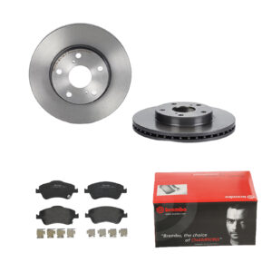 BREMBO Bremsesæt, skivebremser ijdtidhc16 foraksel indvendig ventileret 273mm 26mm for TOYOTA