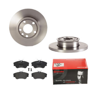 BREMBO Bremsesæt, skivebremser ijdtidhhj4 foraksel fuld 282mm 18mm for AUDI SKODA VW